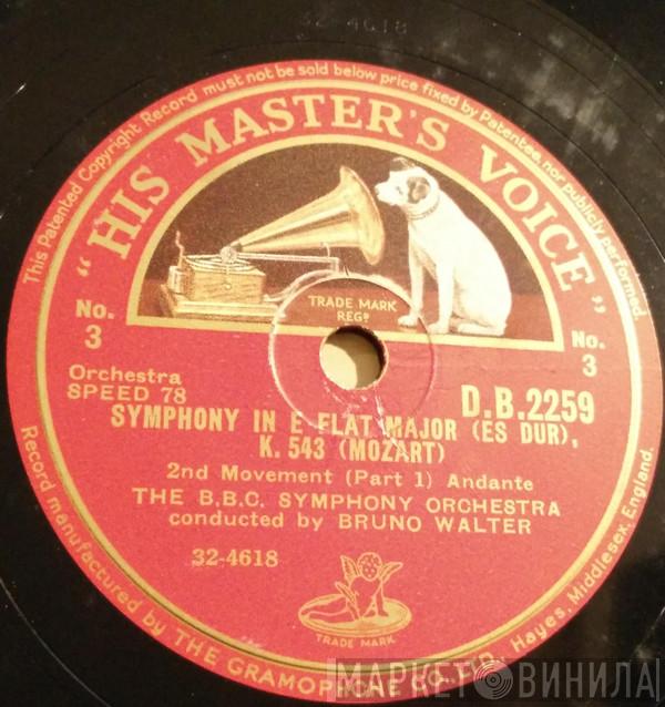 , BBC Symphony Orchestra , Bruno Walter  Wolfgang Amadeus Mozart  - Symphony In E Flat Major (Es Dur), K. 543