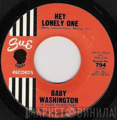Baby Washington - Hey Lonely One / Doodlin