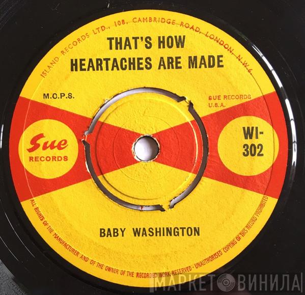 Baby Washington - That's How Heartaches Are Made