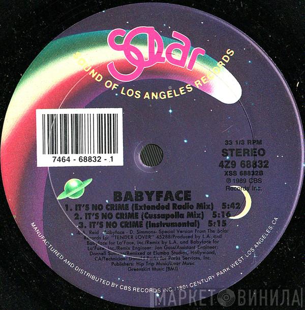  Babyface  - It's No Crime