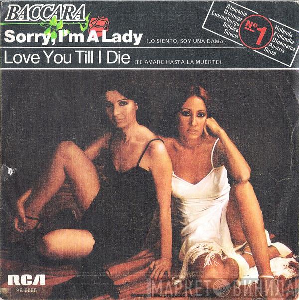  Baccara  - Sorry, I'm A Lady