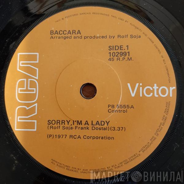  Baccara  - Sorry, I'm A Lady