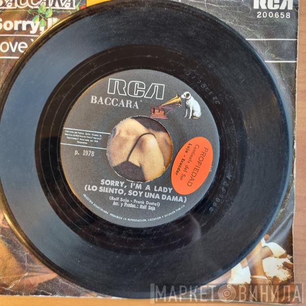  Baccara  - Sorry, I'm A Lady