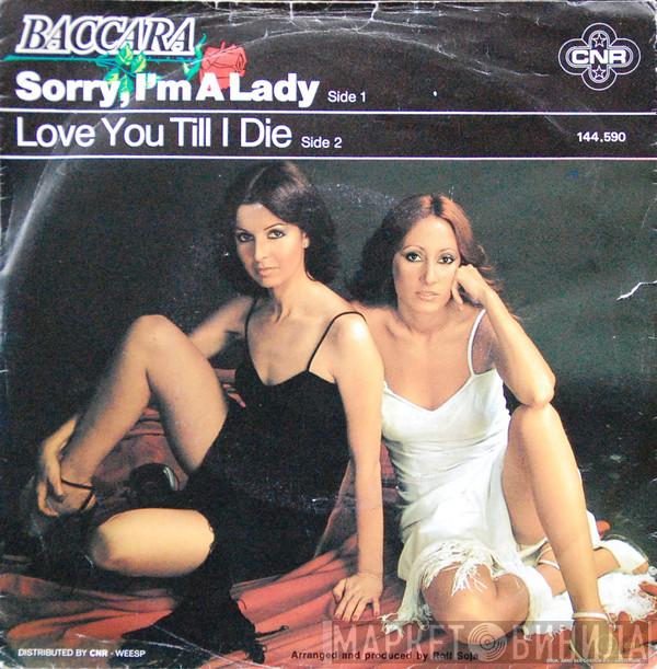  Baccara  - Sorry, I'm A Lady