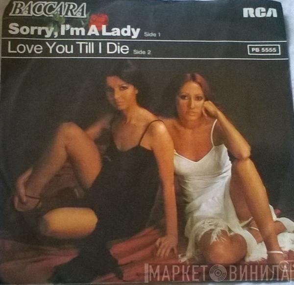 Baccara - Sorry, I'm A Lady