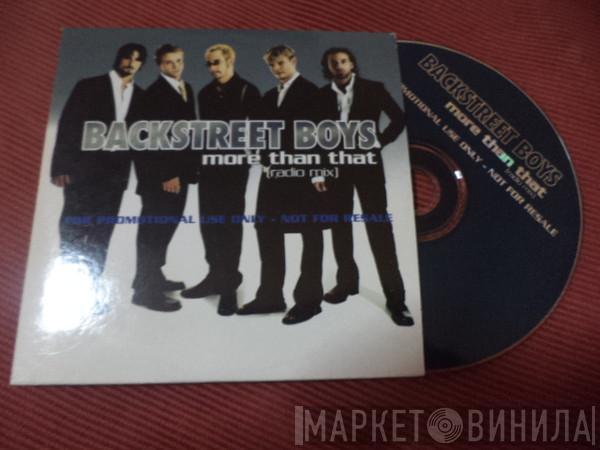  Backstreet Boys  - More Than That