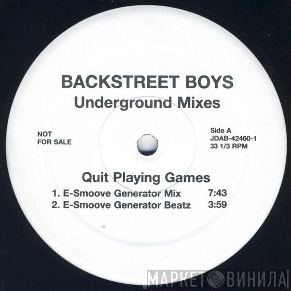  Backstreet Boys  - Quit Playing Games (Underground Mixes)