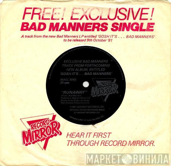 Bad Manners - Runaway