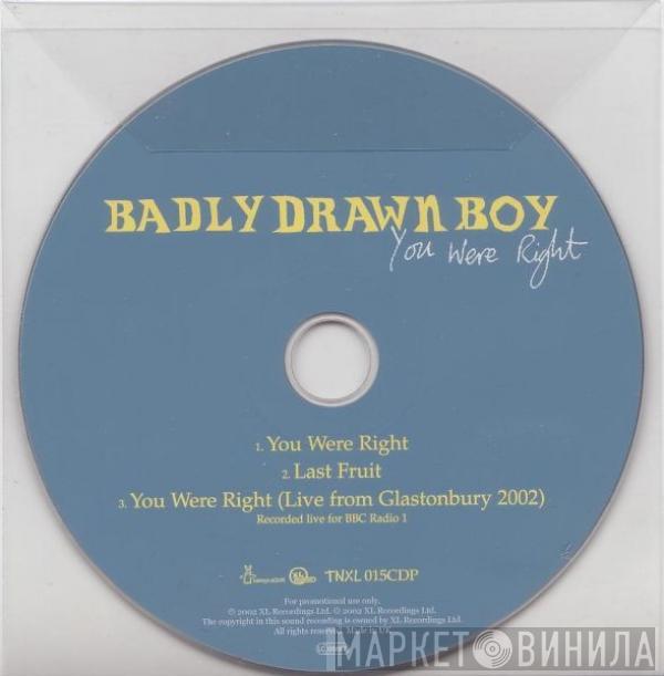 Badly Drawn Boy - You Were Right