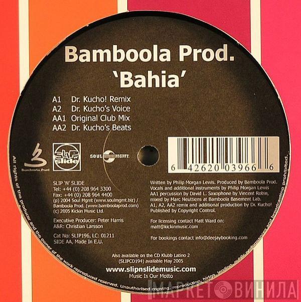 Bamboola Prod. - Bahia