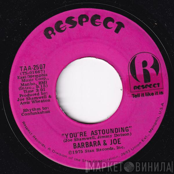 Barbara & Joe - You're Astounding/ Don't You Know That It's All Right