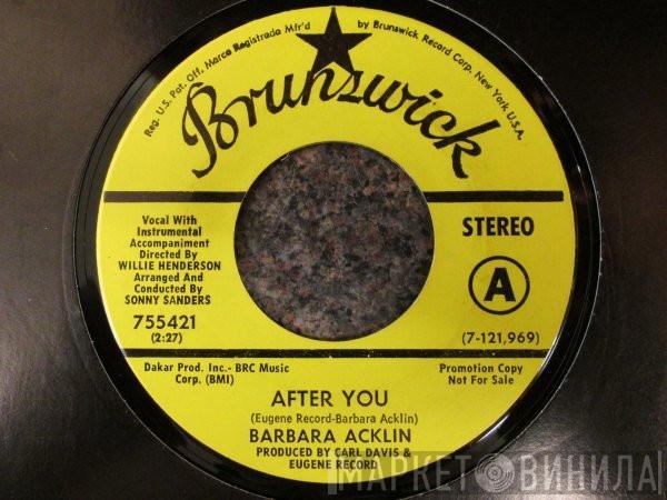 Barbara Acklin - After You / More Ways Than One