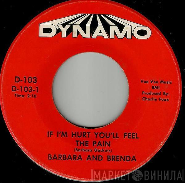 Barbara And Brenda - If I'm Hurt You'll Feel The Pain / Too Young To Be Fooled