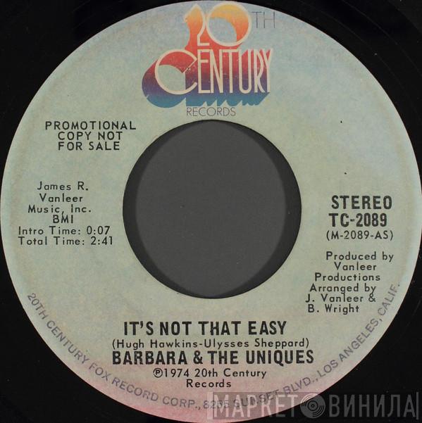  Barbara And The Uniques  - It's Not That Easy