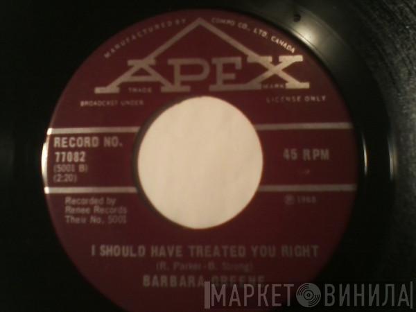  Barbara Green  - Young Boy/I Should Have Treated You Right