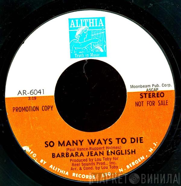 Barbara Jean English - So Many Ways To Die