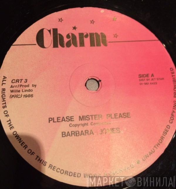 Barbara Jones - Please Mister Please