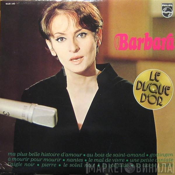 Barbara  - Le Disque D'Or De Barbara