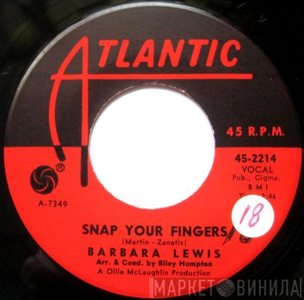 Barbara Lewis - Snap Your Fingers / Puppy Love