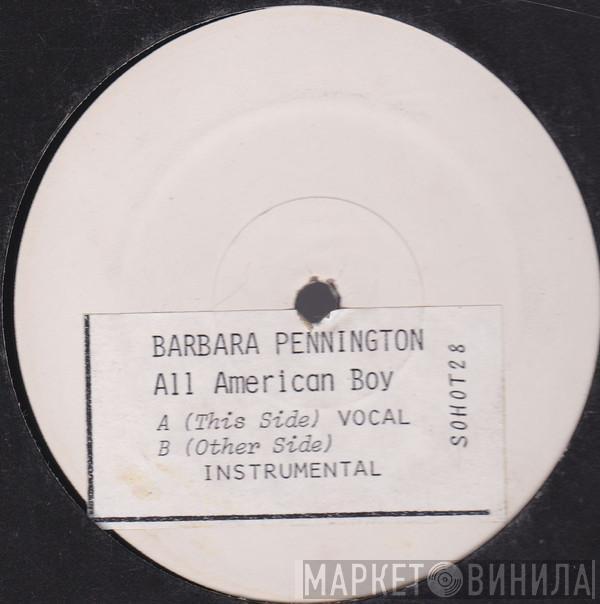 Barbara Pennington - All American Boy