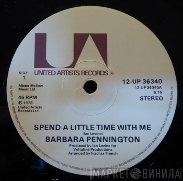 Barbara Pennington - Spend A Little Time With Me