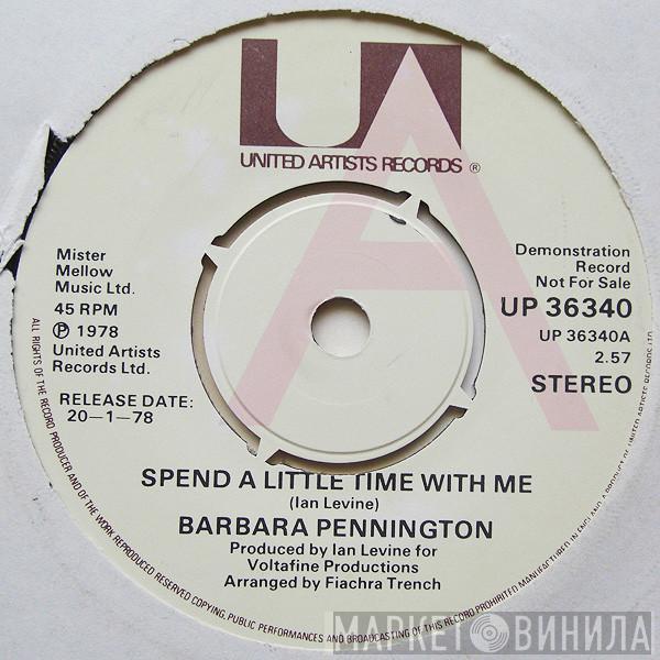 Barbara Pennington - Spend A Little Time With Me