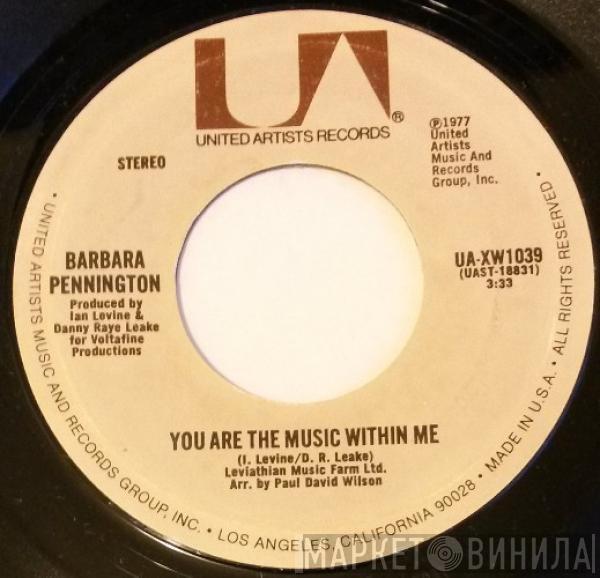 Barbara Pennington - You Are The Music Within Me