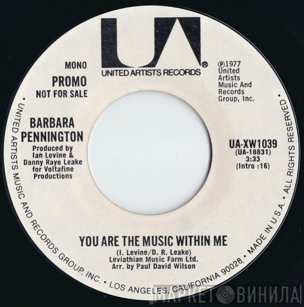 Barbara Pennington - You Are The Music Within Me