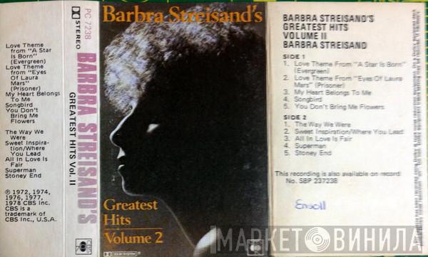 Barbra Streisand  - Barbra Streisand's Greatest Hits - Volume 2
