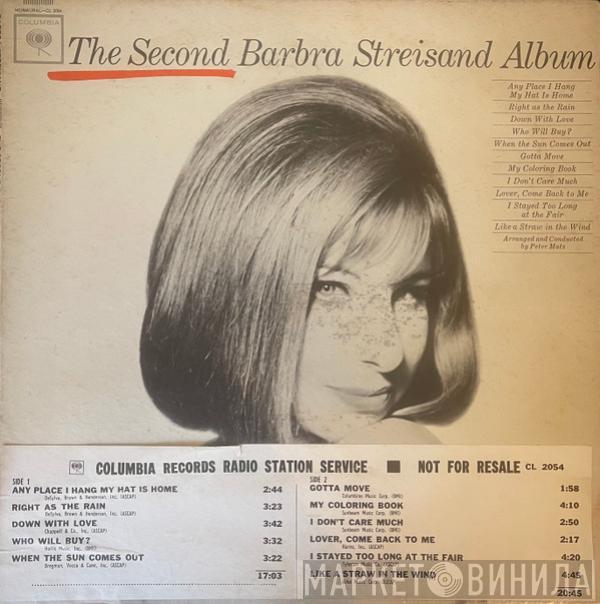  Barbra Streisand  - The Second Barbra Streisand Album