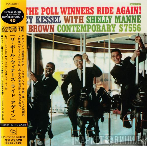 , Barney Kessel , Shelly Manne  Ray Brown  - The Poll Winners Ride Again !
