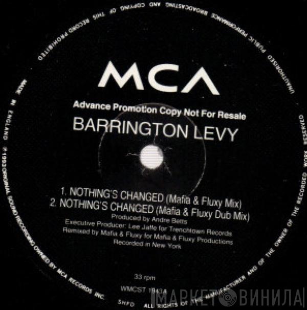 Barrington Levy - Nothin's Changed