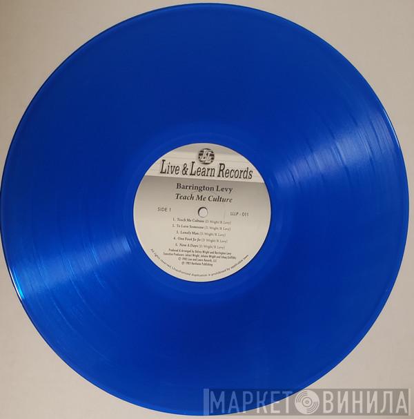  Barrington Levy  - Teach Me Culture