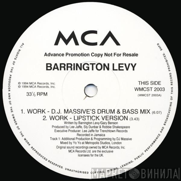 Barrington Levy - Work