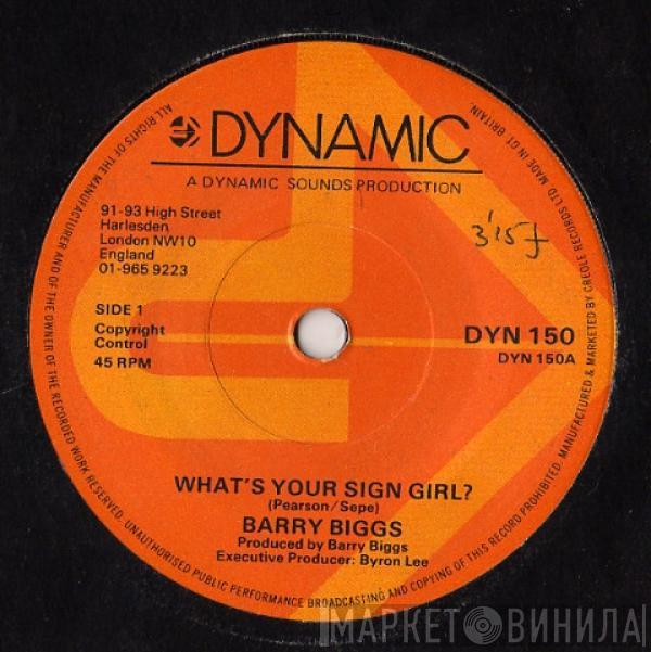 Barry Biggs - What's Your Sign Girl?