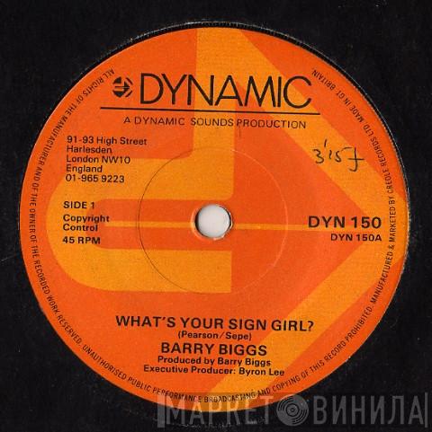 Barry Biggs - What's Your Sign Girl?
