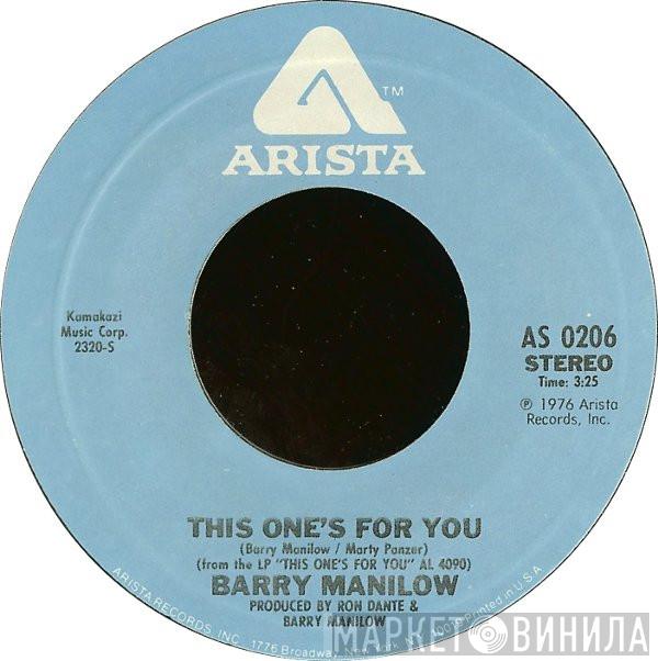  Barry Manilow  - This One's For You