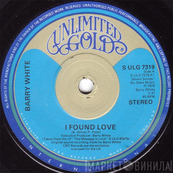 Barry White - I Found Love