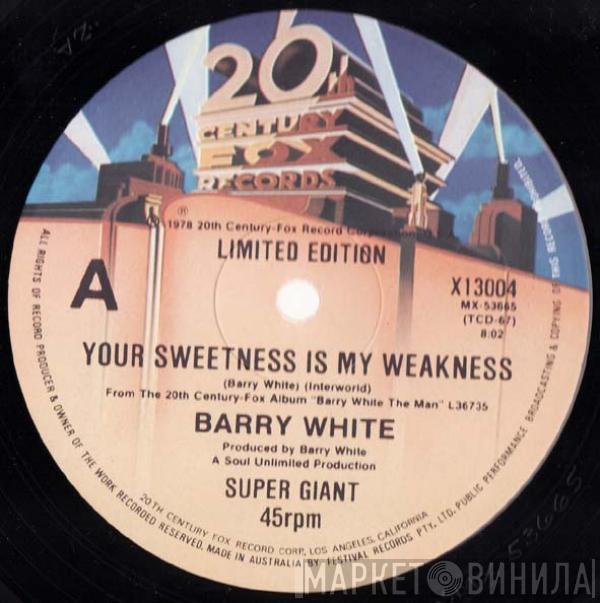  Barry White  - Your Sweetness Is My Weakness