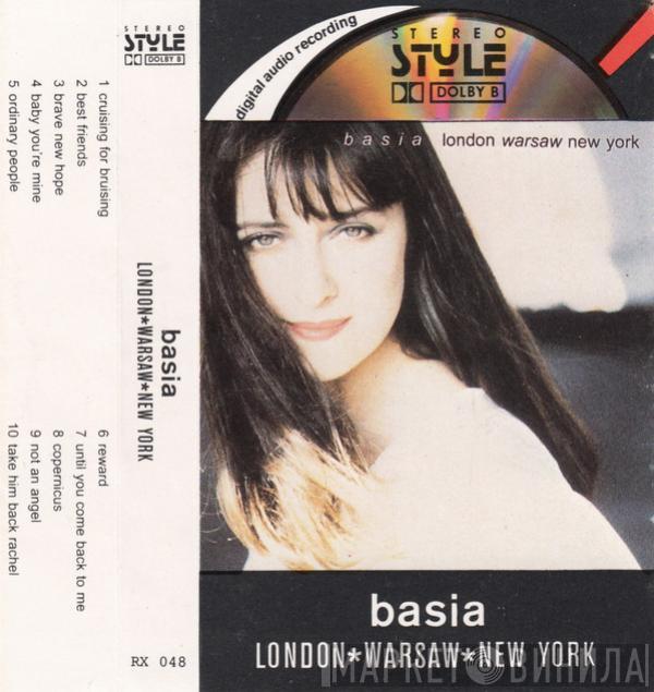  Basia  - London Warsaw New York