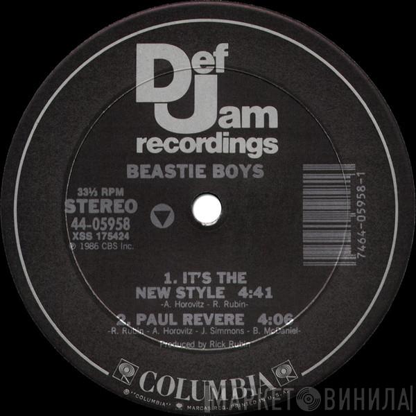 Beastie Boys - It's The New Style / Paul Revere