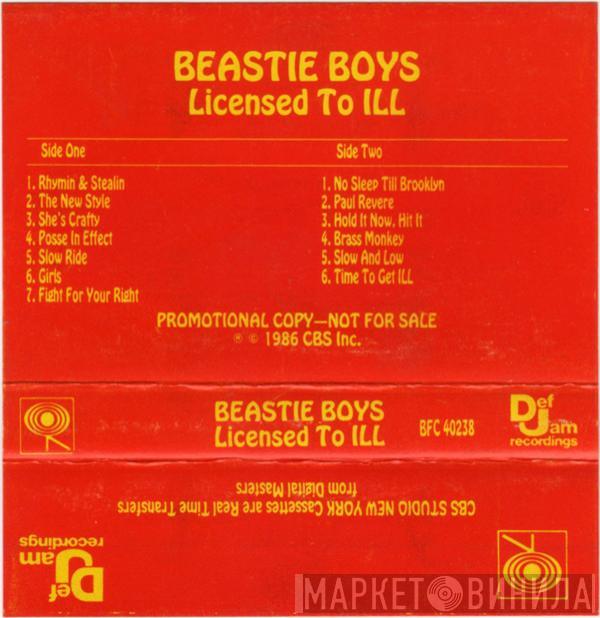  Beastie Boys  - Licensed To Ill