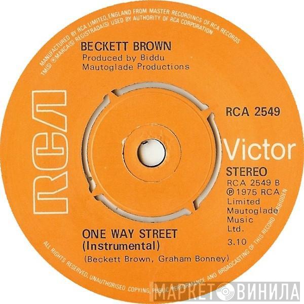 Beckett Brown - One Way Street