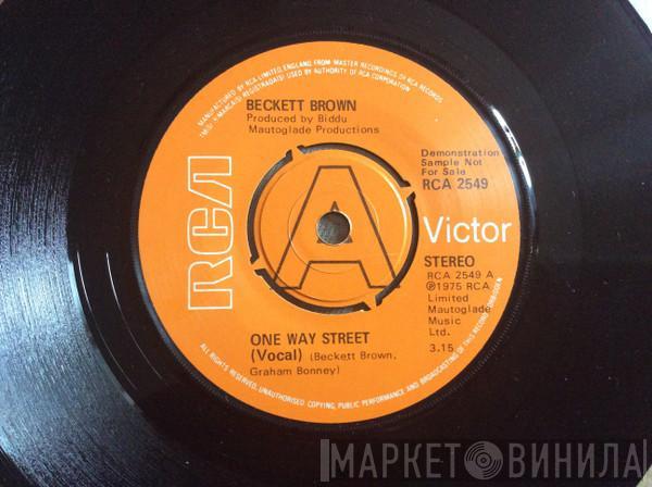 Beckett Brown - One Way Street