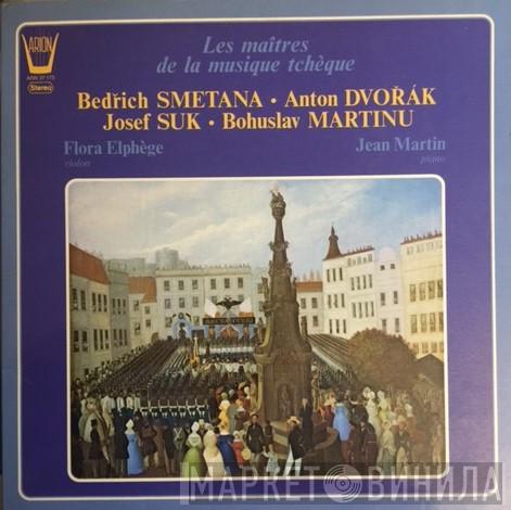 Bedřich Smetana, Antonín Dvořák, Josef Suk , Bohuslav Martinů, Flora Elphège, Jean Martin - Les Maitres De La Musique Tcheque