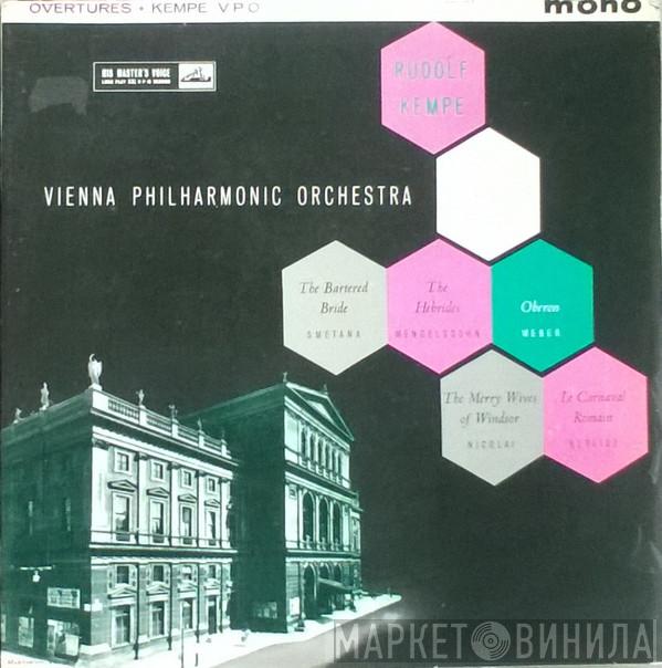 Bedřich Smetana, Otto Nicolai, Carl Maria von Weber, Felix Mendelssohn-Bartholdy, Hector Berlioz, Rudolf Kempe, Wiener Philharmoniker - Overtures