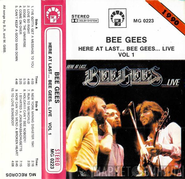  Bee Gees  - Here At Last... Bee Gees... Live Vol. 1