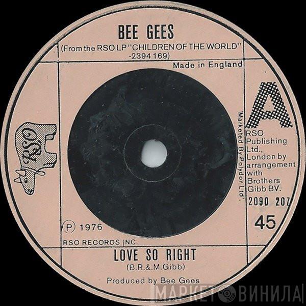Bee Gees - Love So Right