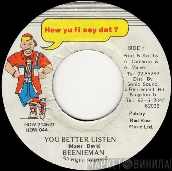 Beenie Man - You Better Listen