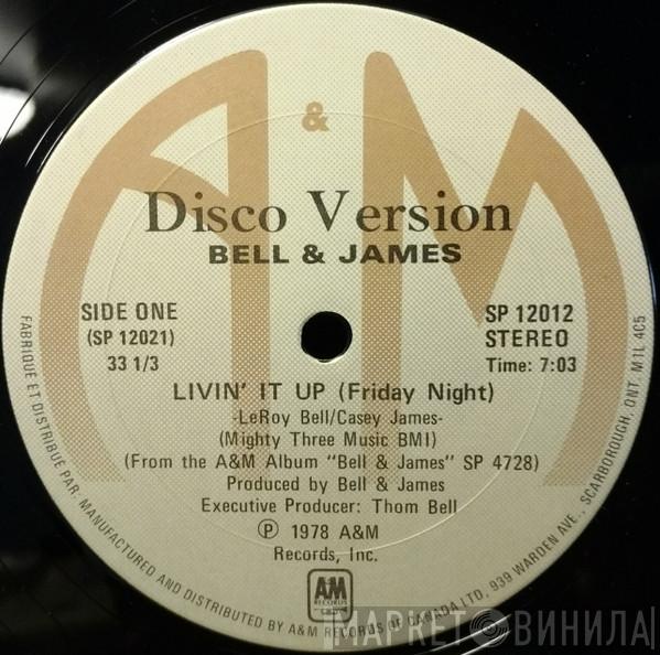  Bell & James  - Livin' It Up (Friday Night)